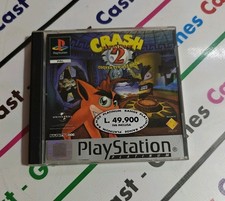 PS1 CRASH BANDICOOT 2 ITALIANO PLAYSTATION 1 COMPLETO PLATINO QUASI NUOVO 