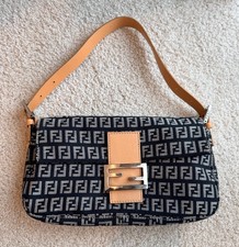 Borsa baguette FENDI tessuto