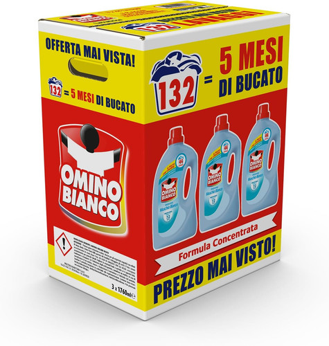 Detersivo lavatrice liquido - -,