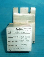 Systron Donner SDYX-3001-103 YIG Oscillatore sintonizzato 12,4-18 MHz