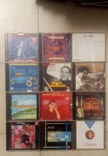 Lotto Stock 12 CD Musica Misti Santana Rock Jazz Chopin