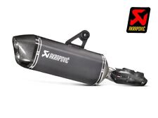 TERMINALE SCARICO AKRAPOVIC TITANIO NERO PER BMW R 1200 GS / ADV 2017-2018