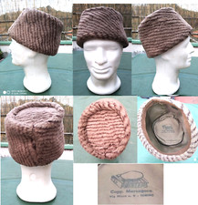 CAPPELLO A COLBACCO DA DONNA VINTAGE ANNI 60 /70 CAPPELLIFICIO MERZAGORA TORINO