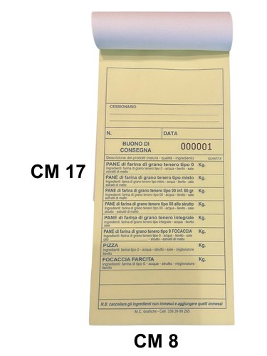 Blocchetti panifici - blocchetti,