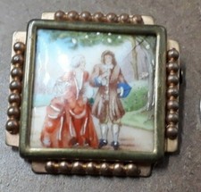 Spilla antico pittura - spilla,