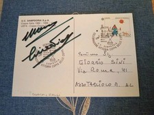 Roberto Mancini E Gianluca Vialli Autografi