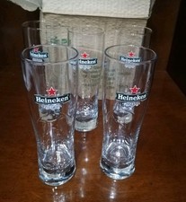 5 Bicchieri Birra Heineken