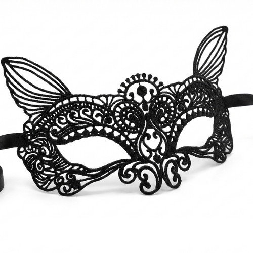 Maschera nera occhi maschera