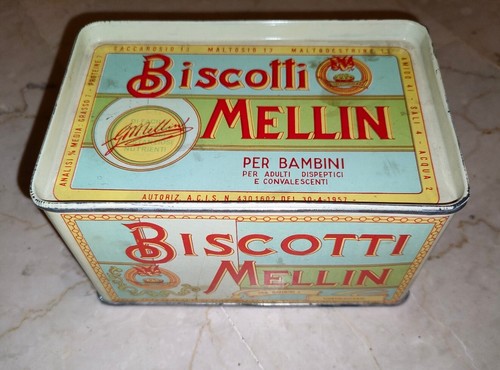 Scatola vintage latta - in,