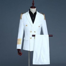 Tuta uomo militare doppiopetto