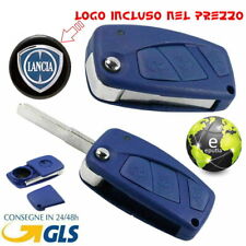 Chiave Cover Telecomando Guscio BLU tasti LANCIA Y MUSA DELTA IL LOGO INCLUSO