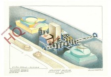 Postcard__Groninger Museum, Alessandro Mendini, Francesco Mendini, Alchimia