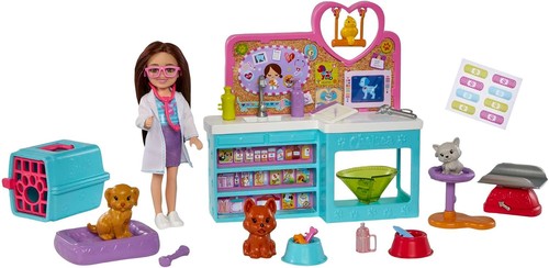 Barbie chelsea veterinaria - barbie,