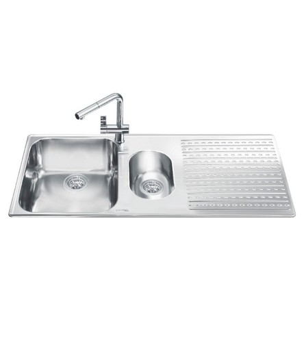 Lavello smeg lts102d2 inox - lavello,