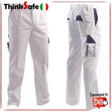 Pantaloni da Lavoro Bianchi da