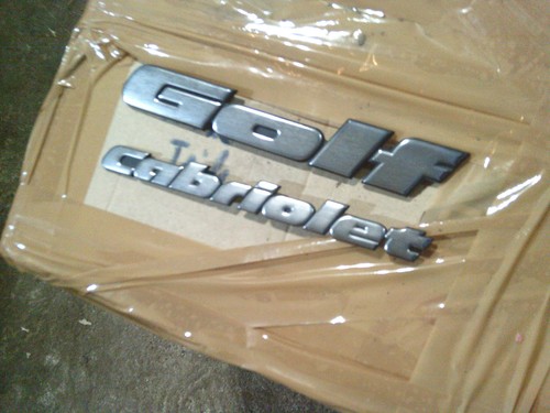 Golf cabrio emblemi - 3,