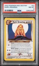 PSA 8 NM-MT Dark Ursaring Neo