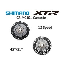 Shimano XTR CS-M9101 12 velocità Hyperglide + cassetta MTB CS-M9100