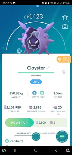 Cloyster - , 2017)