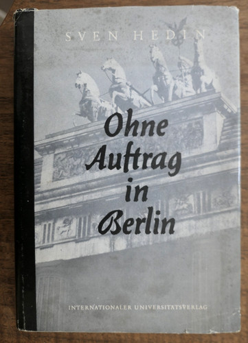 Sven hedin ohne auftrag - sven,