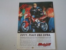 advertising Pubblicità 1992 MALAGUTI FIFTY EVOLUTION 50