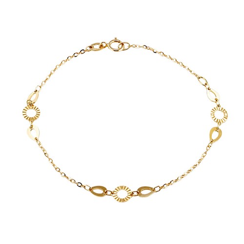 Bracciale bimba oro giallo - bracciale,