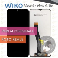 DISPLAY WIKO VIEW 4 W-V851 W-V830 e VIEW 4 LITE W-V730 LCD TOUCH VETRO SCHERMO 