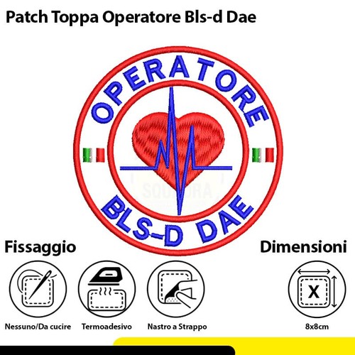 Patch toppa operatore blsd - toppa,