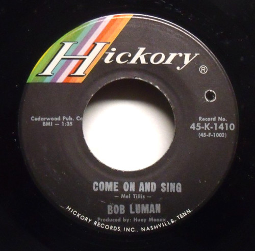 Bob luman come and sing - luman,