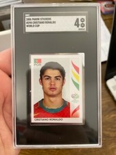 2006 Germania Mondiali Panini Cristiano Ronaldo Grado SGC 4 Esordienti #298