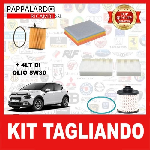 Kit tagliando filtri 4lt - 4,