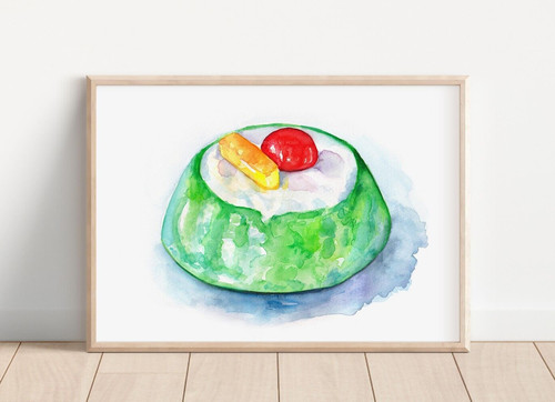Acquerello cassata siciliana
