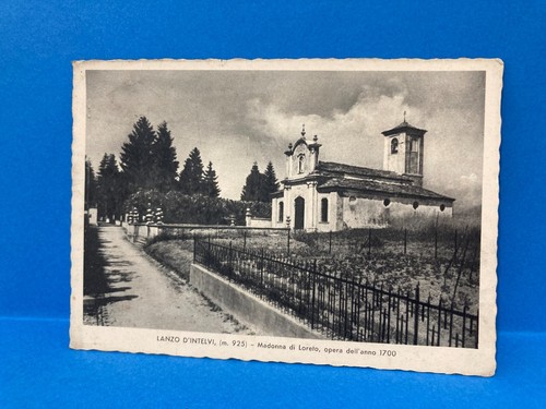 Cartolina laino intelvi chiesa - laino,
