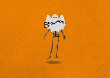 Halloween Scheletro Fantasma