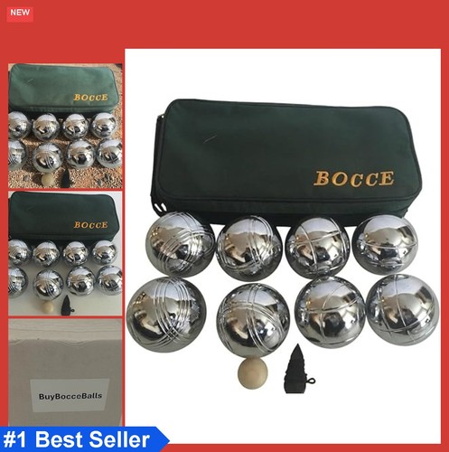 Bocce metallo set - bocce, 8
