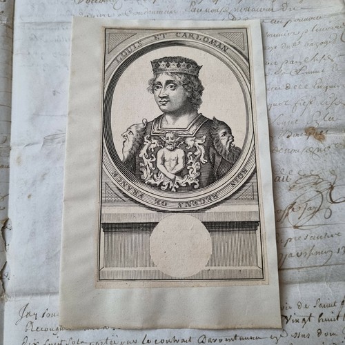 Incisione xvii ritratto - xvii,