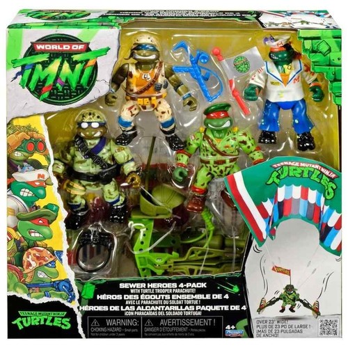 Pack sewer heroes with - 4-pack,