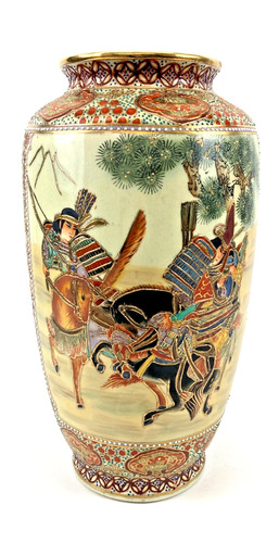 Vaso samurai giapponese