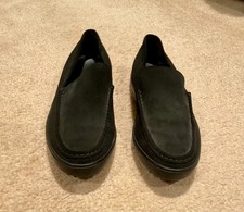 Tods Black Suede Loafer Brand