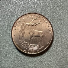 1970 Vatican City 20 Lire