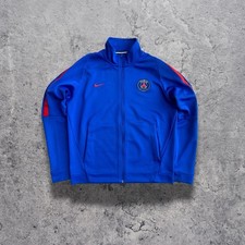 Felpa Nike Paris Saint Germain 2018/2019 PSG Full Zip Blu Rossa - Taglia L 