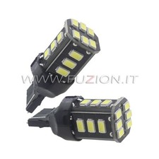 LAMPADE T20 7440 W21W 18 LED CANBUS FUZION Bianco
