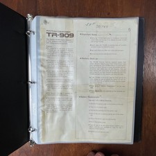 VINTAGE ROLAND TR-909 RHYTHM