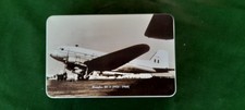 ALITALIA VINTAGE scatola metallica DOUGLAS DC 3 (1951-1960) Classe Magnifica