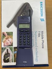 Ericsson T18s No Rete 1101001-BV Telefono Cellulare Vintage Con Scatola Collez