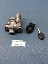 KIT BLOCCHETTO  CHIAVE PIAGGIO BEVERLY IE 300 LED  2011 2012 2013 2014 2015 2016