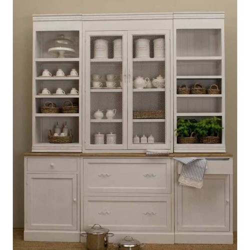 Credenza bianca shabby - credenza,