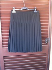 ZARA black pleated knee length