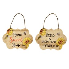 Cartello in legno con ape