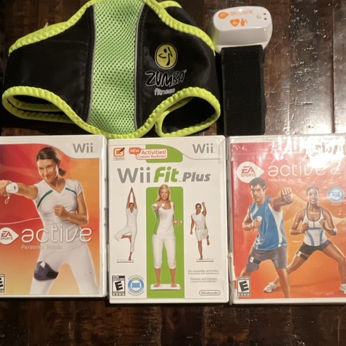 Nintendo wii fitness bundle - fitness,